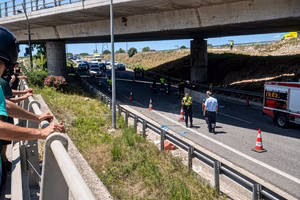 Πάτρα: Βίντεο ντοκουμέντο λίγα λεπτά μετά το τροχαίο με θύματα πατέρα και γιο