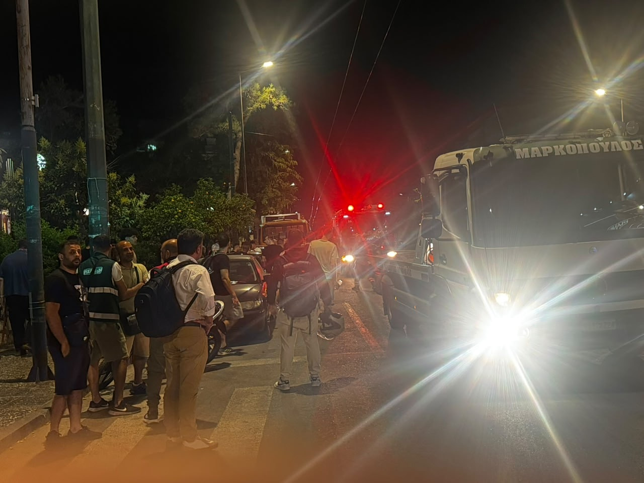 &Theta;&alpha;&nu;&alpha;&tau;&eta;&phi;ό&rho;&omicron; &tau;&rho;&omicron;&chi;&alpha;ί&omicron; &sigma;&tau;&eta; &lambda;&epsilon;&omega;&phi;ό&rho;&omicron; &Theta;&eta;&sigma;έ&omega;&sigmaf; &sigma;&tau;&eta;&nu; &Kappa;&alpha;&lambda;&lambda;&iota;&theta;έ&alpha; (video)