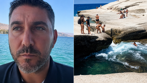 Σαρακήνικο Μήλου: «Από τύχη σώθηκε η γυναίκα» – Ο Γιώργος Βάλλης μιλά στο tanea.gr και προειδοποιεί για νέα τραγωδία