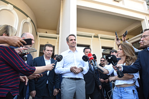 Μητσοτάκης από Ιπποκράτειο: H βία δεν έχει καμία θέση σε μια οργανωμένη κοινωνία