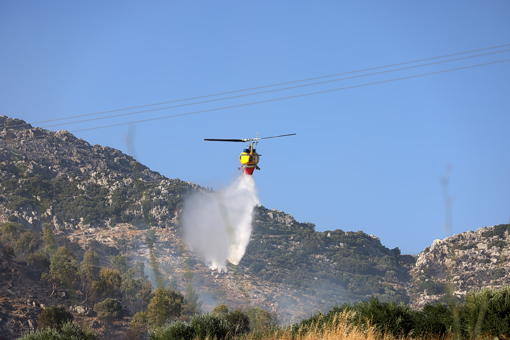 Ηράκλειο: Οριοθετήθηκε και βρίσκεται σε ύφεση η πυρκαγιά που ξέσπασε στο Μελιδοχώρι