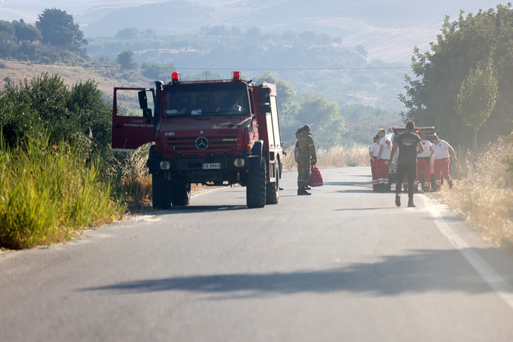 Χαλκιδική: Φωτιά σε αγροτοδασική έκταση στη Νέα Σκιώνη – Στη μάχη επίγειες και εναέριες δυνάμεις