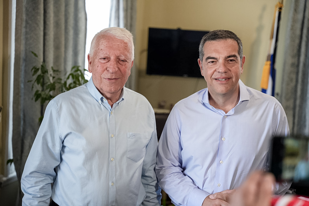 Ο Αλέξης Τσίπρας συναντήθηκε με τον Περιφερειάρχη Βορείου Αιγαίου