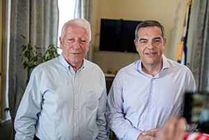 Ο Αλέξης Τσίπρας στη Λέσβο: «Τον είχα καθηγητή στο Πολυτεχνείο» – Η ιδιαίτερη στιγμή με τον Περιφερειάρχη