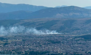 Φωτιά στα Κάτω Μάρμαρα Ιωαννίνων: Διακοπή κυκλοφορίας στην Περιφερειακή Οδό