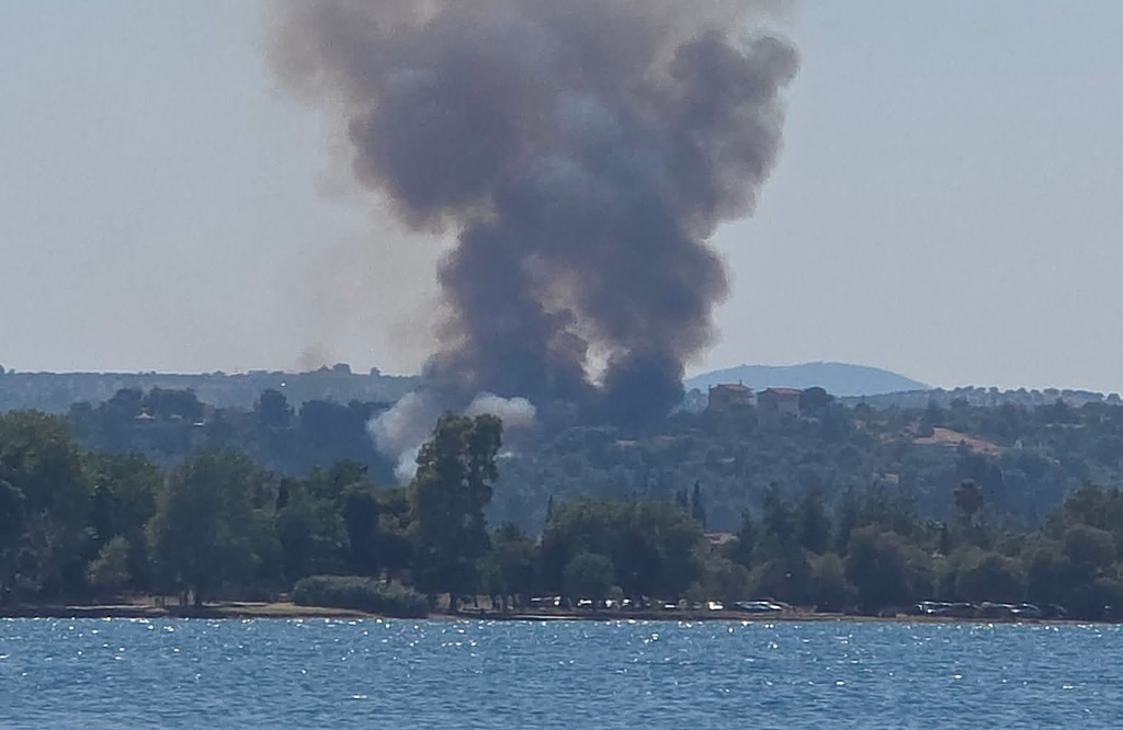 Ωρωπός: Σε ύφεση και χωρίς ενεργό μέτωπο η πυρκαγιά στο Χαλκούτσι