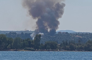 Φωτιά τώρα στον Ωρωπό: Μήνυμα από το 112 – Στο σημείο 35 πυροσβέστες, 11 οχήματα και 4 εναέρια μέσα