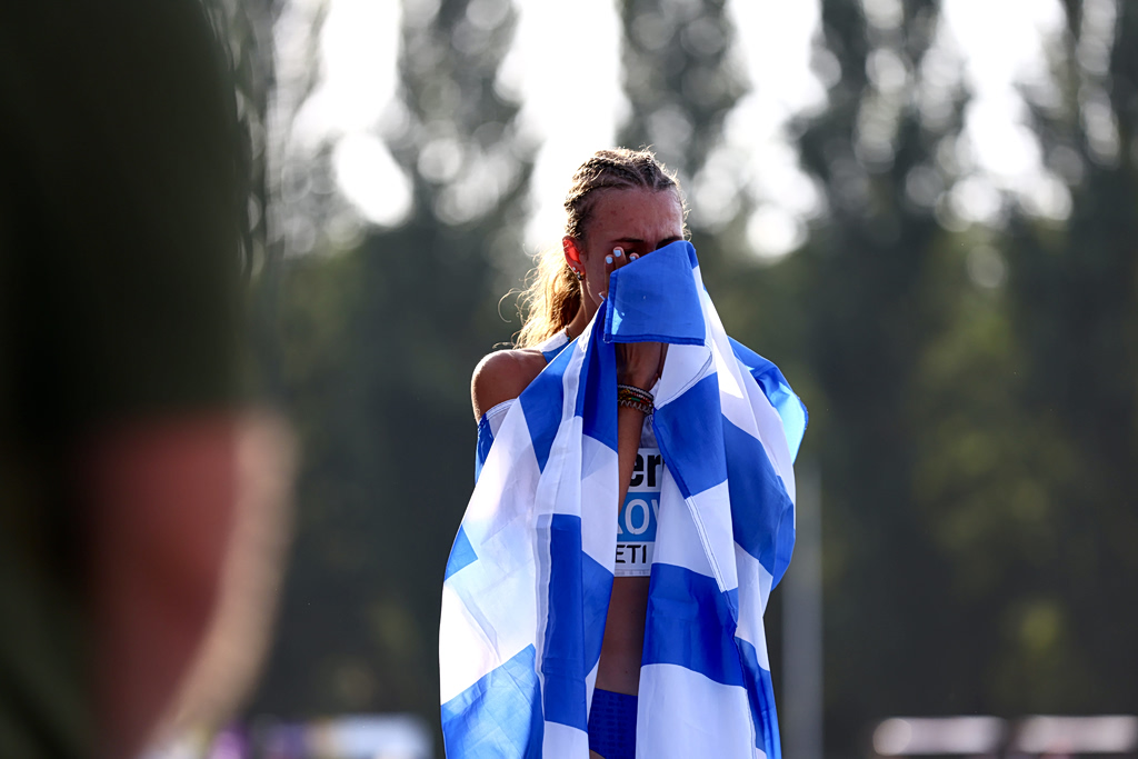 Στίβος: Χρυσό μετάλλιο και πανελλήνιο ρεκόρ για την Έλενα Ιακωβάκη στα 400μ. στο Ευρωπαϊκό Κ18