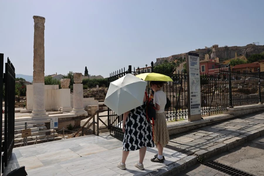 Καύσωνας: Σε ποια περιοχή άγγιξε τους 43,5°C ο υδράργυρος