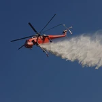 Οριοθετήθηκε η φωτιά στον Ξερόκαμπο Σητείας