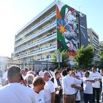 «Δεν σας φοβόμαστε»: Συγκέντρωση της ΝΔ έξω από το Ιπποκράτειο στη μνήμη της Βάγιας Νέστορα – Δείτε φωτογραφίες