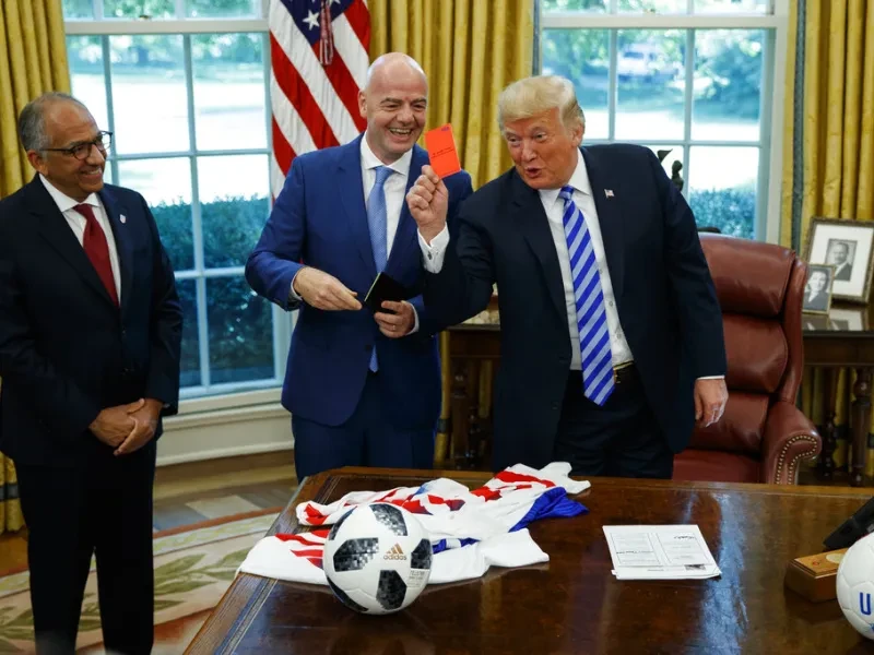 Μουντιάλ 2026: O Τραμπ παραδέχτηκε την εμπλοκή του στην επανεξέταση της αποβολής του Μπάλογκαν (vid)