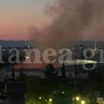 Πάρκο Γουδή: Περιορίστηκε η πυρκαγιά στο παλιό κτίριο του Μπάντμιντον – Κλειστή η Λ. Μεσογείων