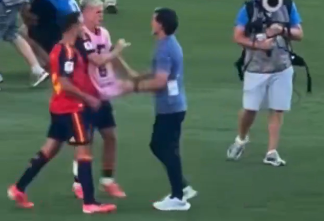 World Cup 2026: Ayala punched Dani Olmo after final (vid)