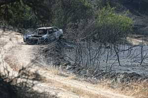 Mεγάλη φωτιά στο Ωραιόκαστρο: Αυτό είναι το όχημα του 76χρονου που ξεκίνησε την πύρινη κόλαση