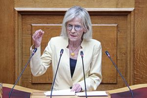 Αποχώρησε από τους «Δημοκράτες» του Κασσελάκη και η Γιώτα Πούλου