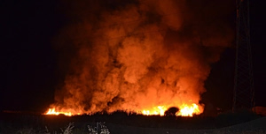 Συναγερμός για φωτιά σε επιχείρηση ανακύκλωσης στη Λάρισα