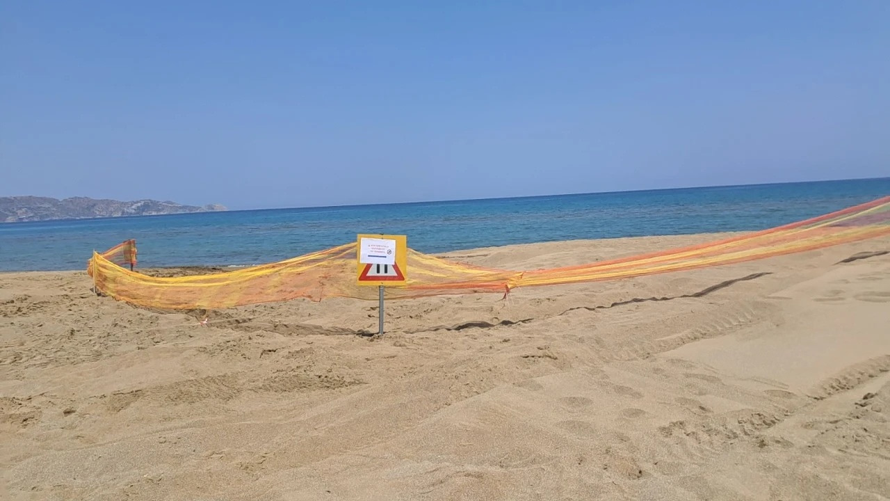 Οι αρχές απαγόρευσαν την κολύμβηση στην Αμμουδάρα Ηρακλείου